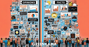 Klimawandel: Meinungen vs. Fakten - Mimikama Dall-E